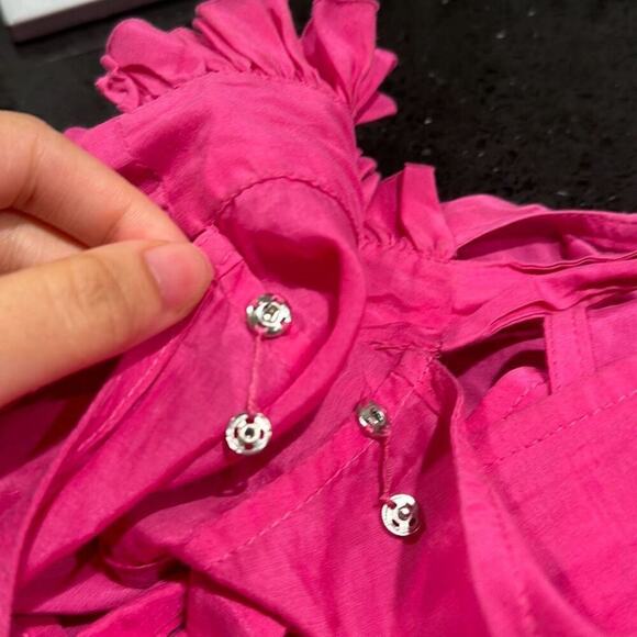 Maggie Marilyn Floating On The Clouds Dress Pink Size 4 Womens Preowned - Picture 3 of 7